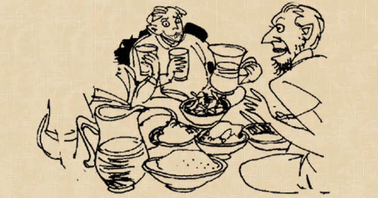 রম্য গল্প – দস্তরখানা - Bangla24.Top