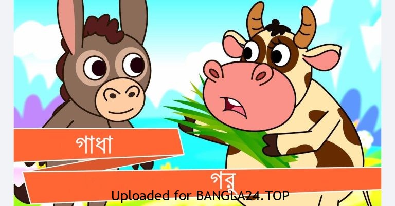 গরু – গাধা ও কৃষকের গল্প - Bangla24.Top